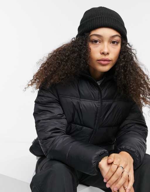 Weekday Stan beanie hat in black, 2 of 4