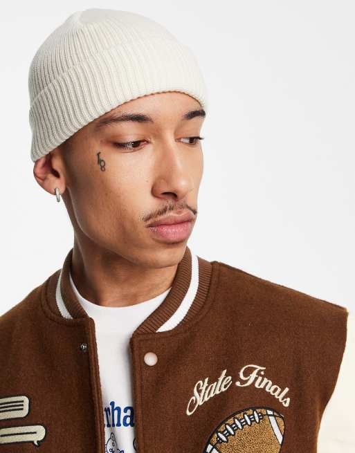 Weekday - Stan - Bonnet - Blanc cassé