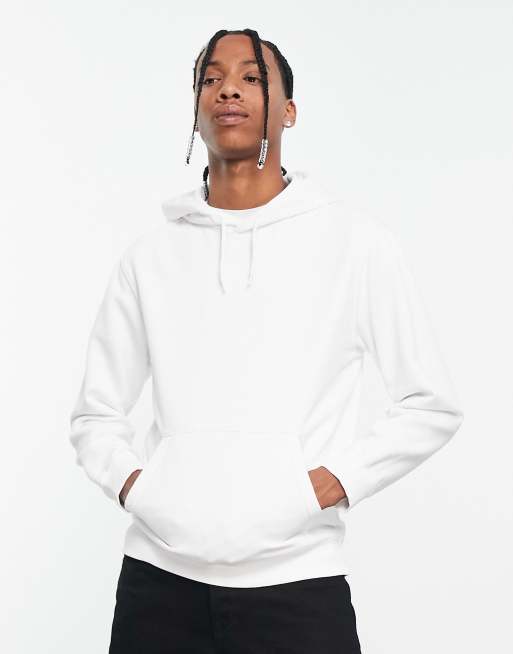 Weekday standard hoodie in white