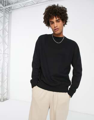 Weekday standard sweatshirt in black