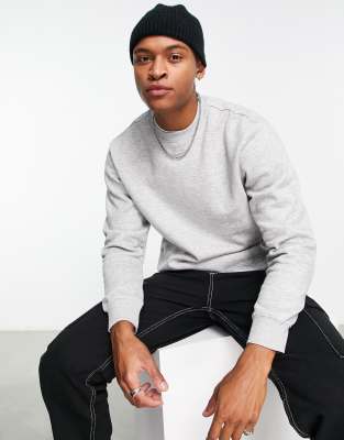 WEEKDAY STANDARD SWEATSHIRT IN GRAY