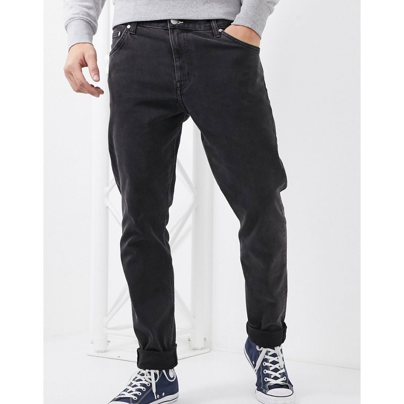 Jeans Uomo Weekday - Sunday - Jeans comodi affusolati comfort fit neri