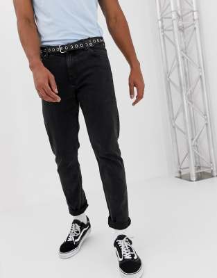 weekday sunday tapered jeans