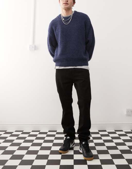 Weekday - Sunday - Slim-fit jeans in zwart