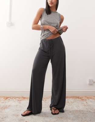 Weekday Super Soft Drape Wide Leg Pants