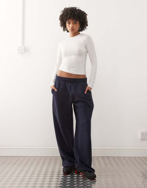 Weekday super soft slim fit long sleeve raglan top in white, 2 of 4