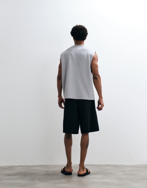 Weekday – Svarta shorts i oversize av linnemix, exklusivt hos ASOS, 5 av 5