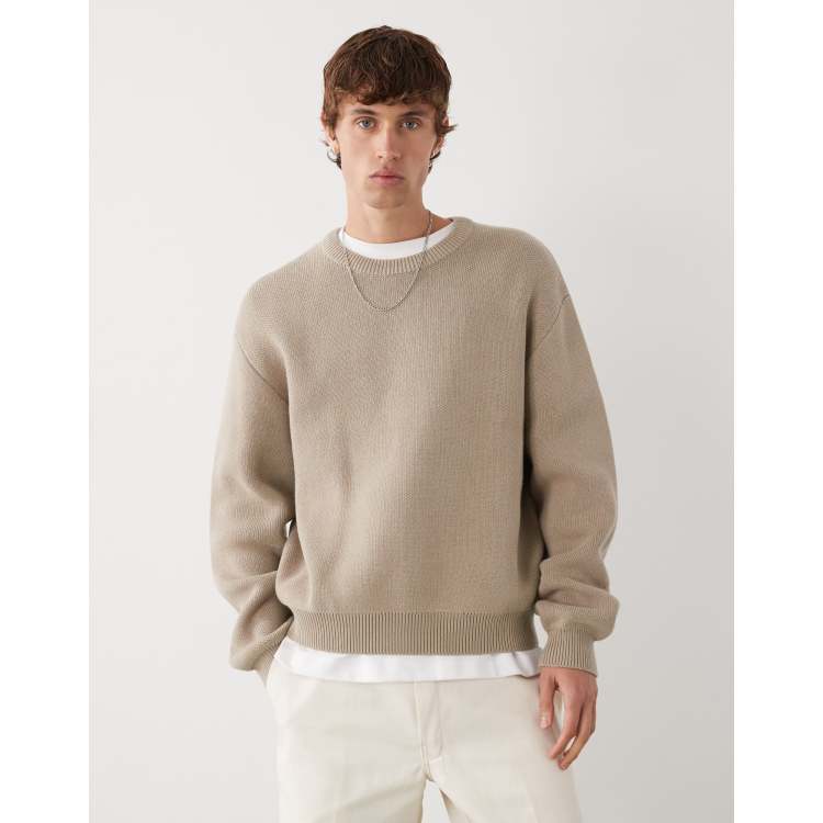 Weekday sweater in beige - exclusive to ASOS | ASOS