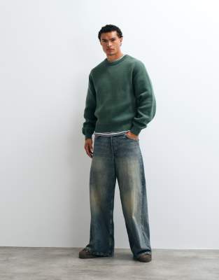 Weekday Sweater In Green