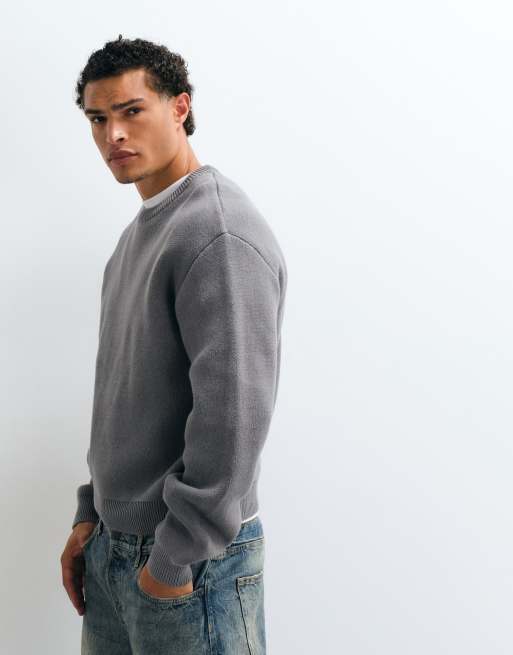 Weekday sweter w ciemnoszarym kolorze dostępny wyłącznie na ASOS, 5 z 5