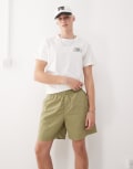 [Weekday] Weekday swim shorts in khaki-Green S Khaki