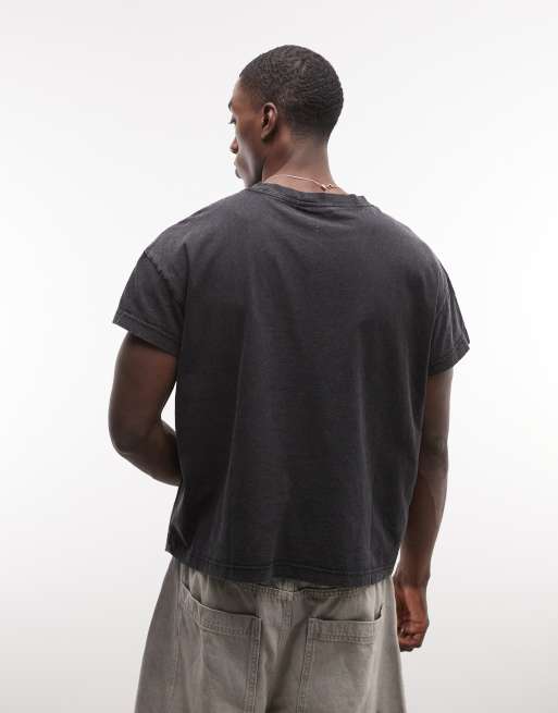 Weekday - T-shirt à mancherons - Noir, 5 de 5