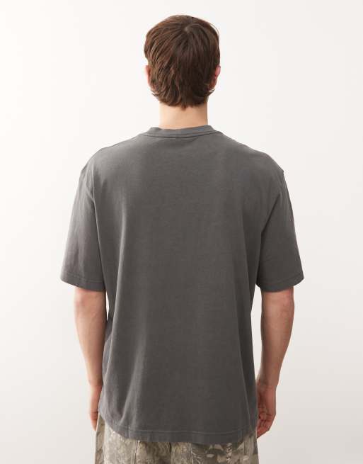 Weekday - T-shirt décontracté avec imprimé System - Noir, 3 de 5