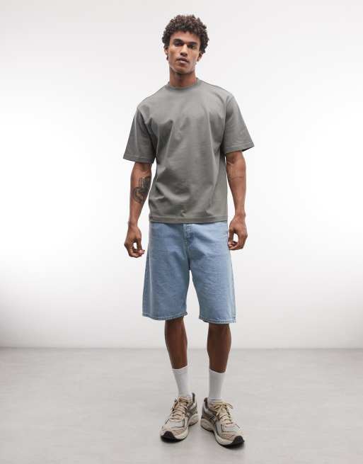 Weekday - T-shirt décontracté - Kaki foncé, 2 de 5