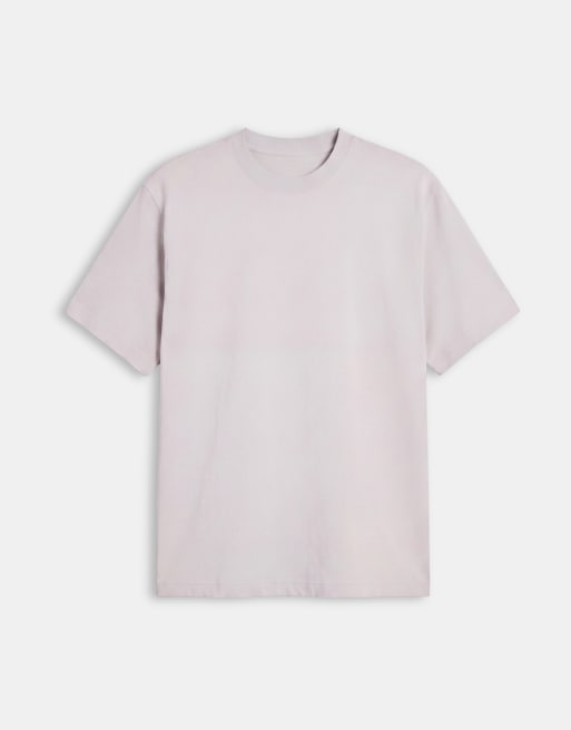 Weekday t-shirt en jersey épais coupe relaxed fit en mole, 6 de 7