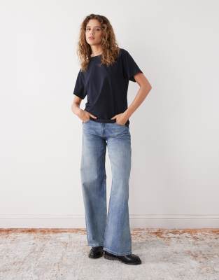 Weekday T-shirt In Blue