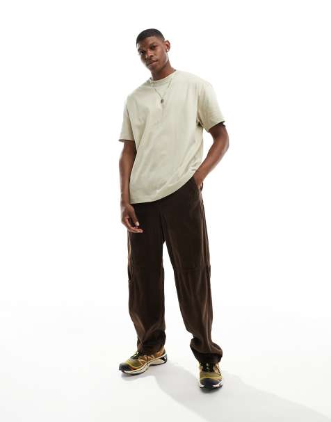 Weekday - T-shirt oversize - Beige - view 1