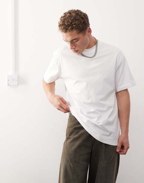 Weekday - T-shirt oversize bianca - view 1