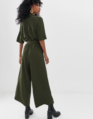 weekday jumpsuit green