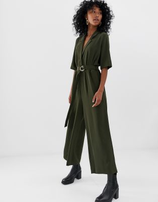 weekday jumpsuit green