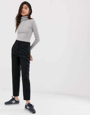 Weekday tailored pants in black | ASOS