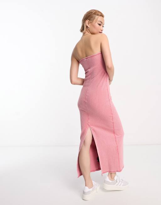 Baby pink shop tube dress