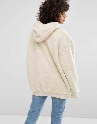 fall teddy hoodie