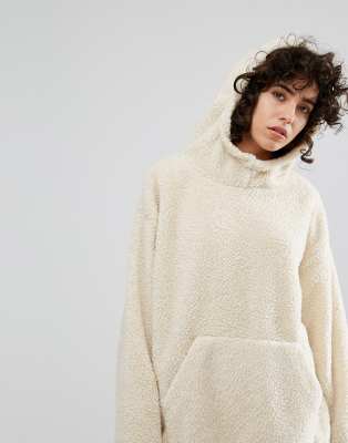 teddy bear hoodie asos