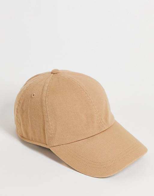 Weekday Tip cap in washed beige