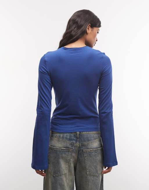 Weekday top à manches longues bleu, 4 de 4