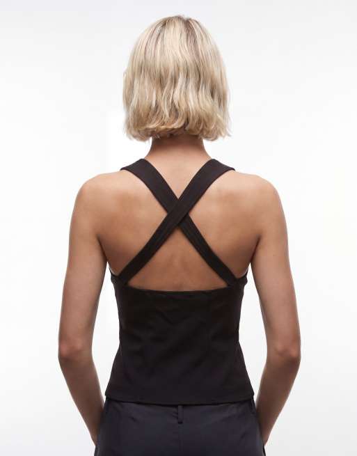 Weekday - Top nero con zip, 4 di 4
