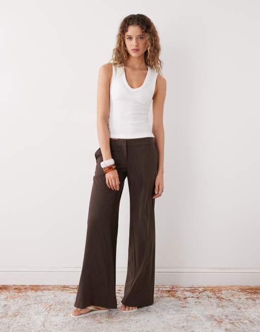 Weekday - Top senza maniche bianco con scollo a V, 3 di 4