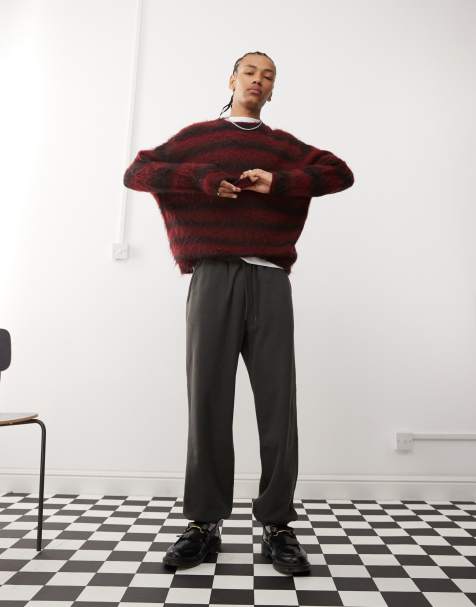 Weekday trackies in off black - view 1