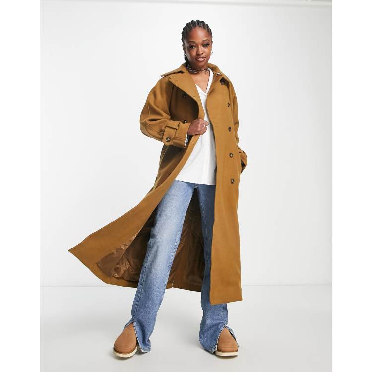 Weekday camel clearance coat