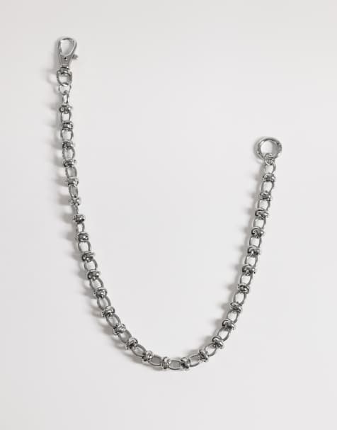 Weekday trouser chain in silver - view 1