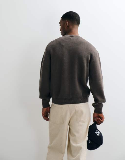 Weekday - Trui in donkerbruin, exclusief bij ASOS, 5 van 5