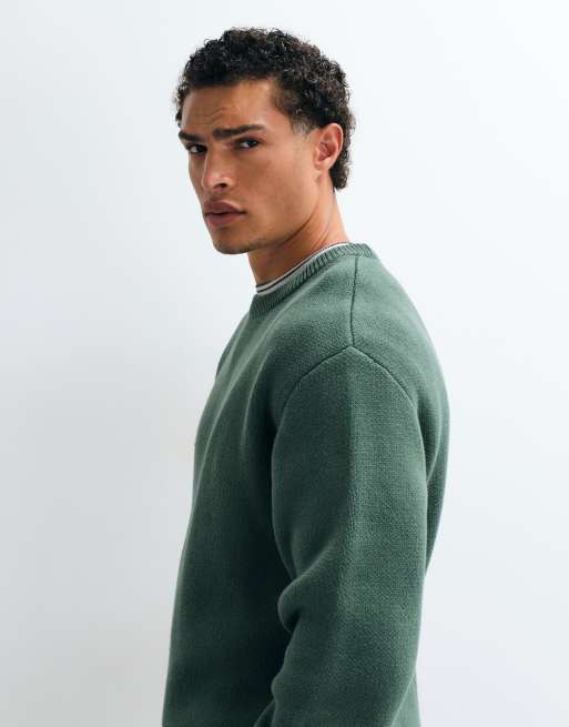 Weekday trui in donkergroen exclusief bij ASOS, 5 van 5