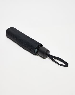 Weekday Weekday umbrella in black with logo print