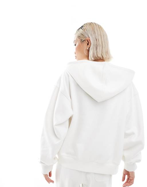 Asos white hoodie online