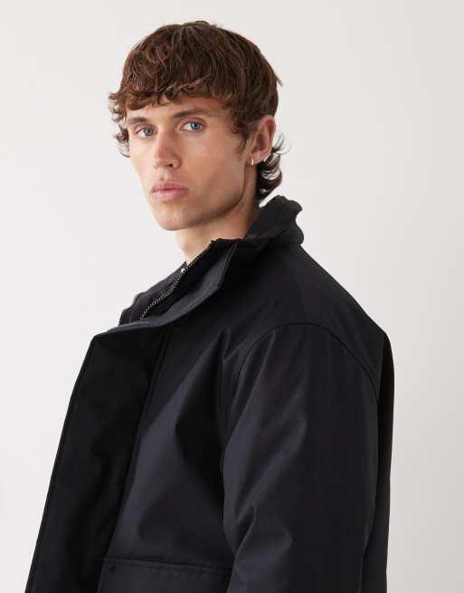 Weekday utility padded jacket in black, 4 of 5