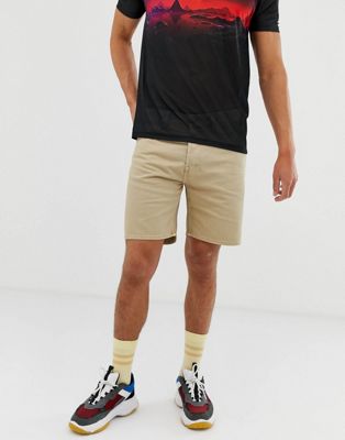 Weekday Vacant sandfarvede shorts-Tan