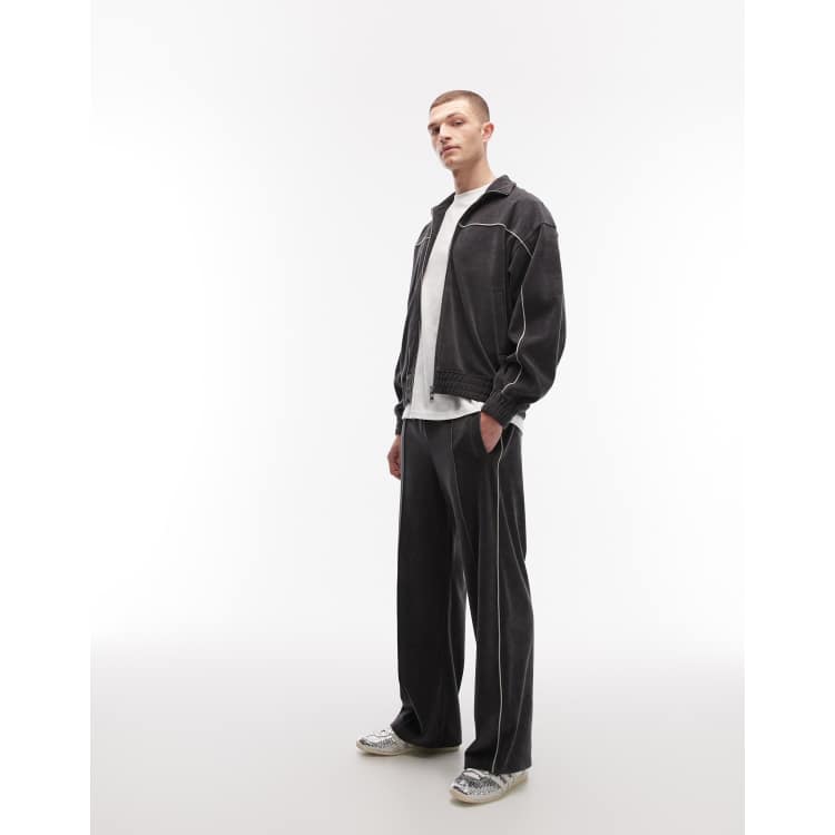 Weekday velour tracksuit set | ASOS