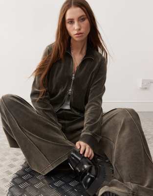 ★2023SS新作★EXPIRED GIRL★Signature Velvet Trackpants セール】VELOUR TRACK PANTS（その他パンツ）｜X-girl（エックス