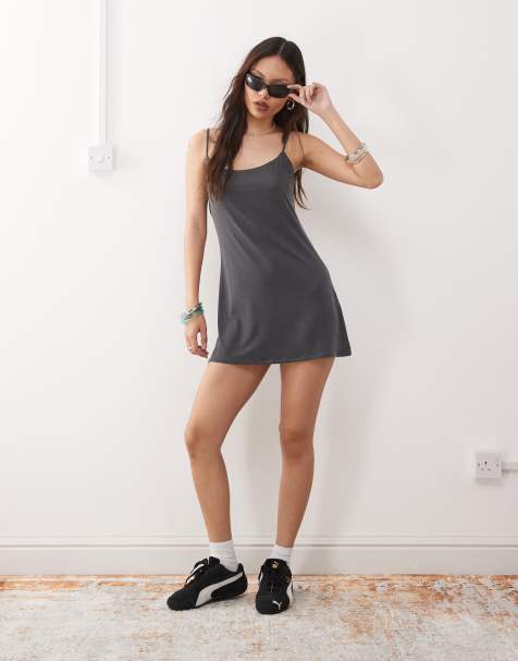Weekday - Vestito corto nero - view 1