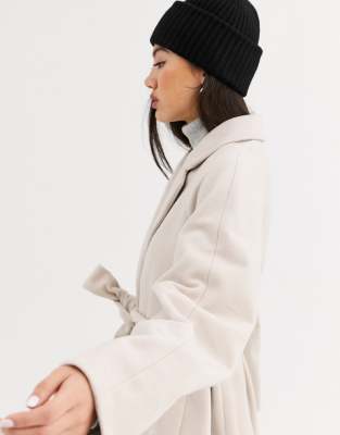 Weekday vivi coat black sale