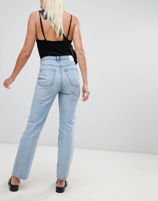 Weekday voyage hot sale crop mom jean