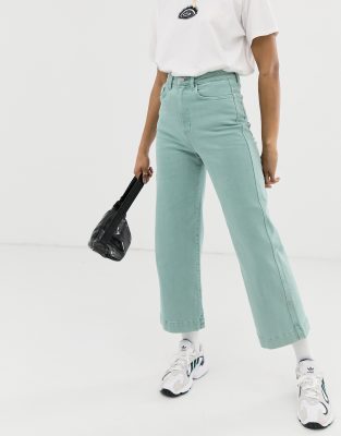 sage green jeans