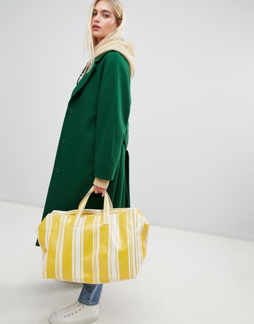 Weekday vivi coat green sale