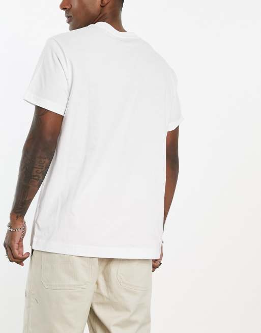 Weekday – Zestaw 2 białych T-shirtów o luźnym kroju, 3 z 4