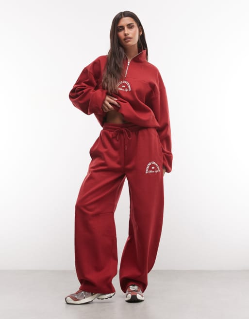 Weekend Collective set in red, 3 of 3